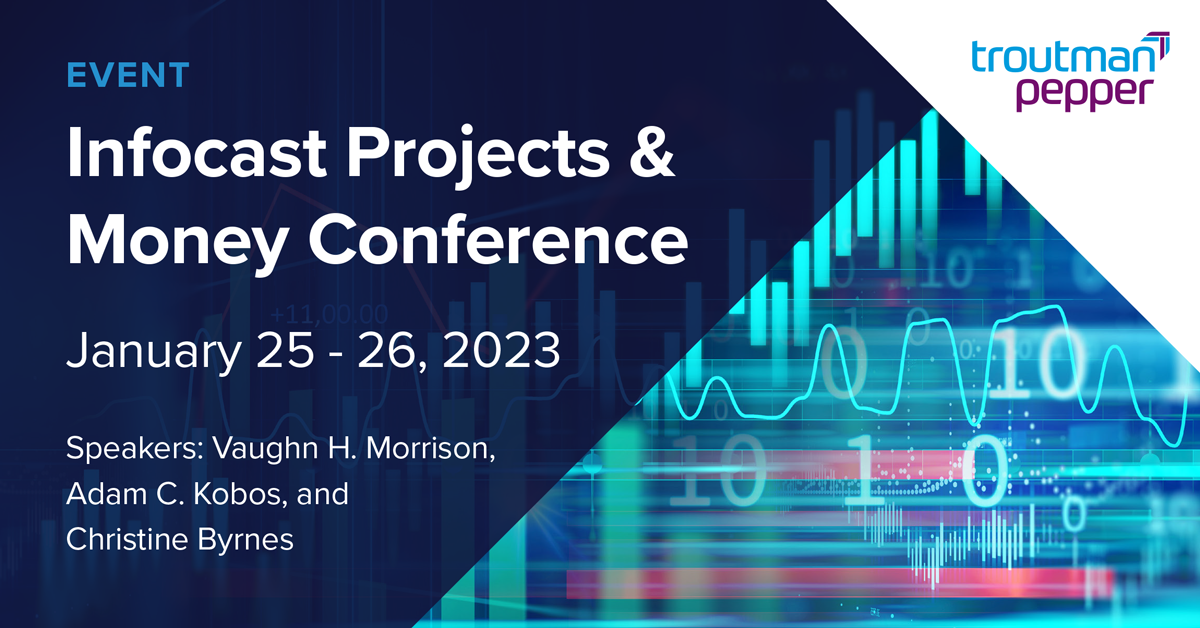 Infocast Projects & Money Conference Panel Discussion The Road Ahead