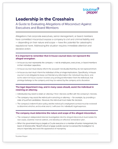 Leadership in the Crosshairs PDF image