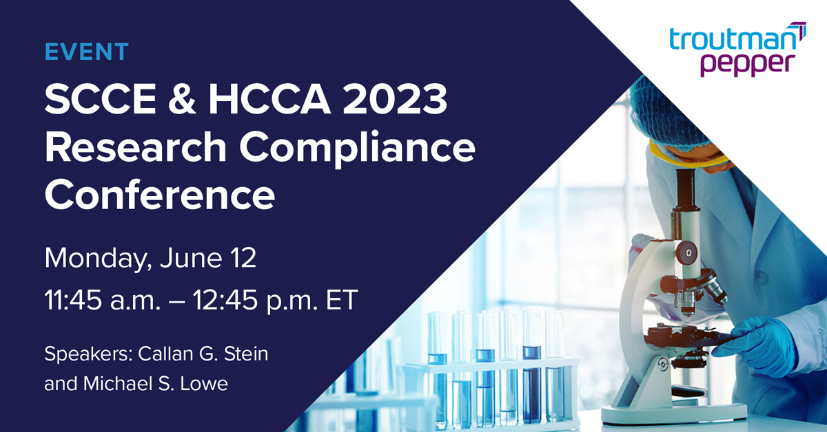 Society of Corporate Compliance and Ethics (SCCE) & Health Care