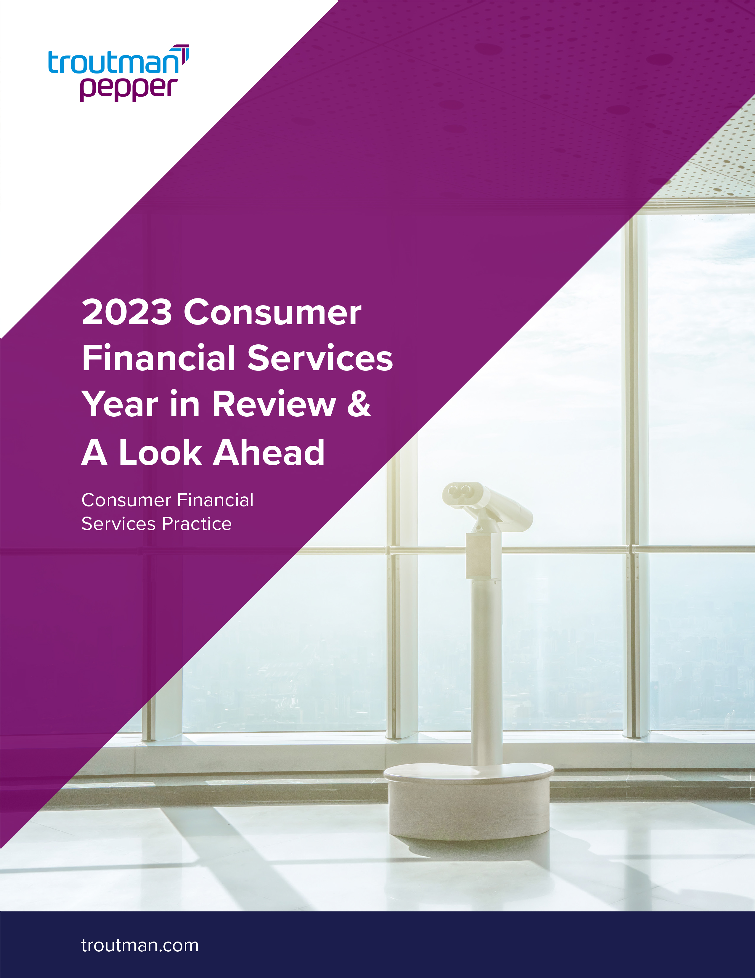 Image of Cover of 2023 Consumer Financial Services Year in Review & A Look Ahead