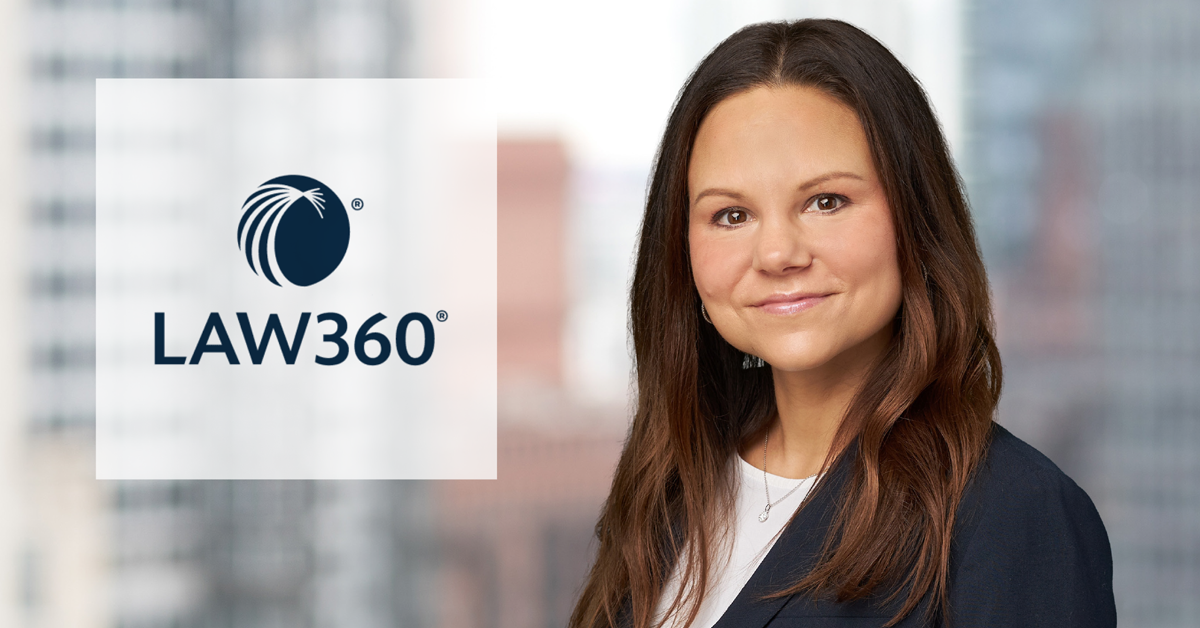 Troutman Pepper #39 s Molly DiRago Named to Law360 #39 s Illinois Editorial