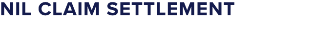 NIL Claim Settlement