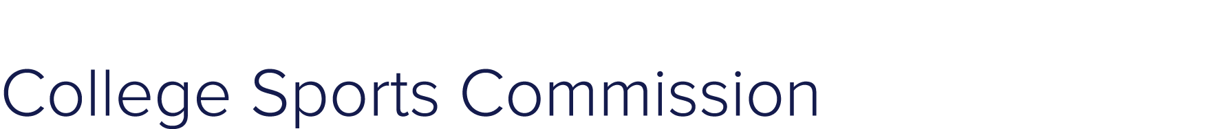 College Sports Commission