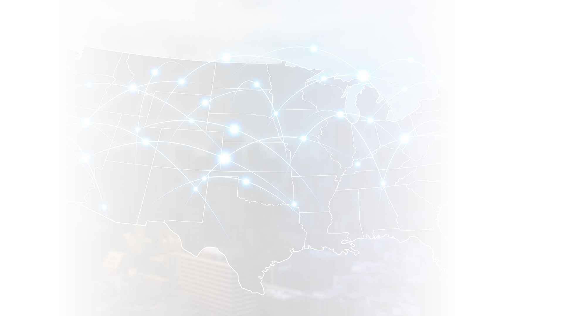 Communication network of United States of America.