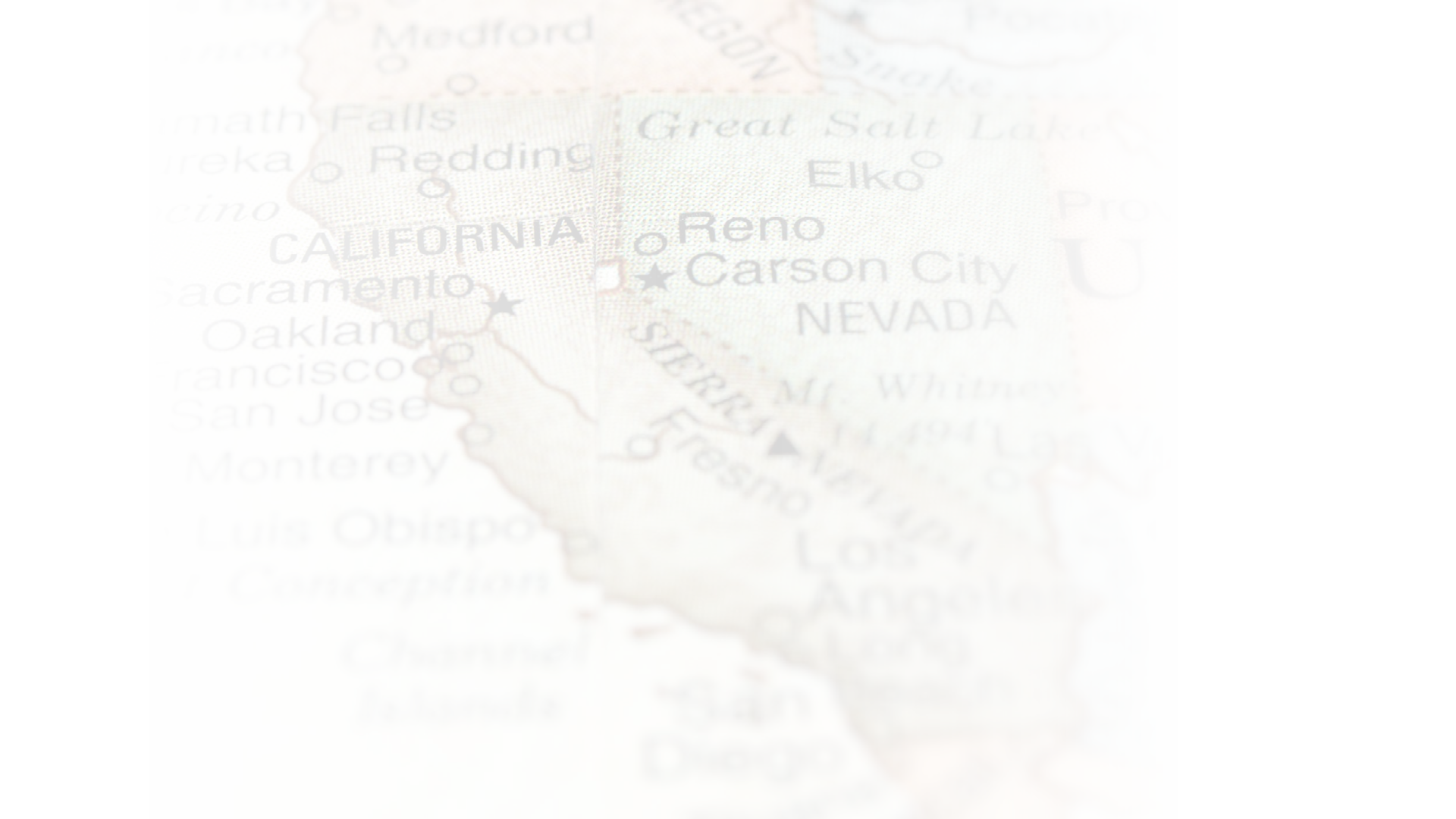A macro photograph of California, USA from a Desktop Globe. Adobe RGB color profile.