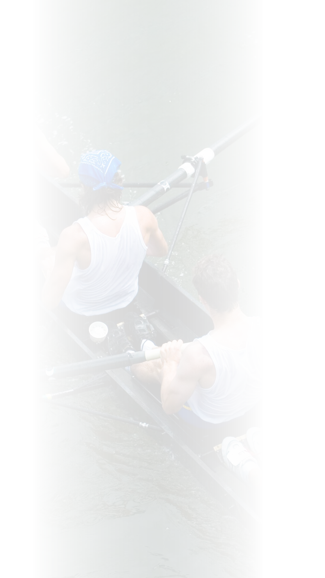 High angle image of an eight-oar rowing crew.See all my rowing images: